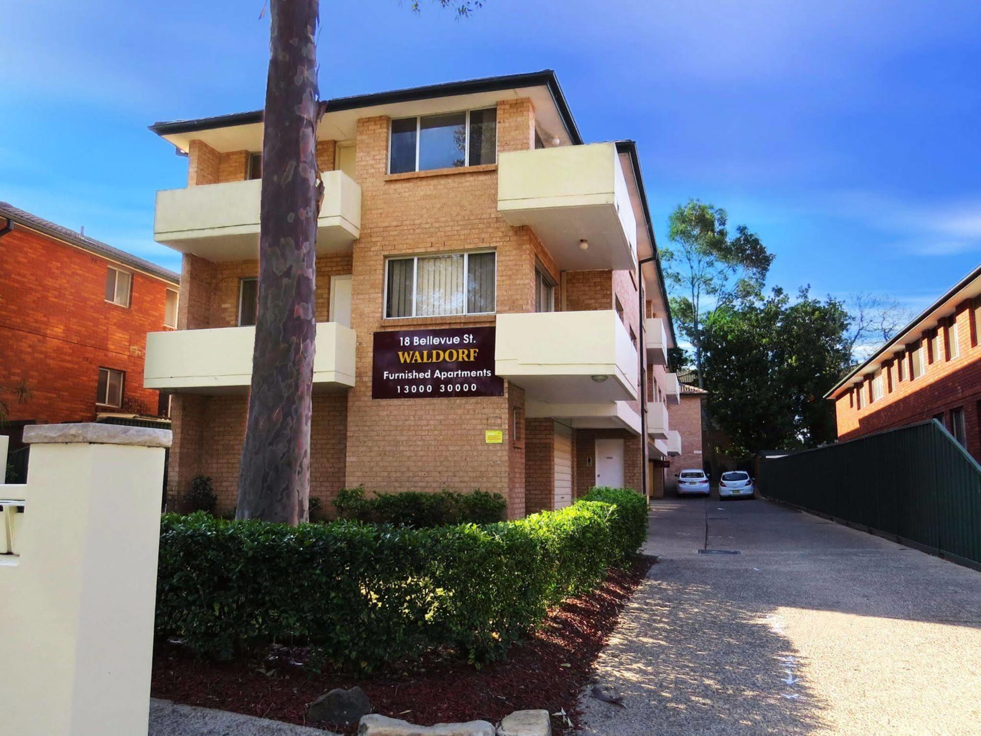 North Parramatta Serviced Apartments - Bellevue Street Sidney Exterior foto